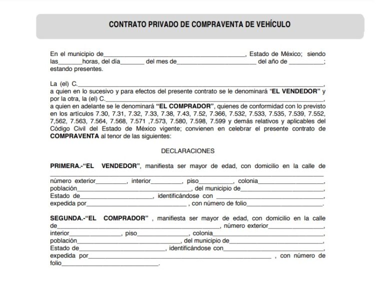 Carta Compromiso De Compra Venta De Auto - Mis Cartas