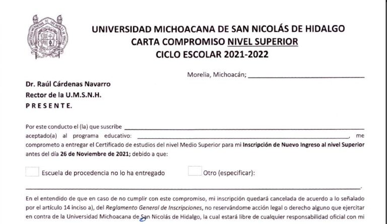 Carta De Solicitud De Inscripcion Universidad miscartas.org