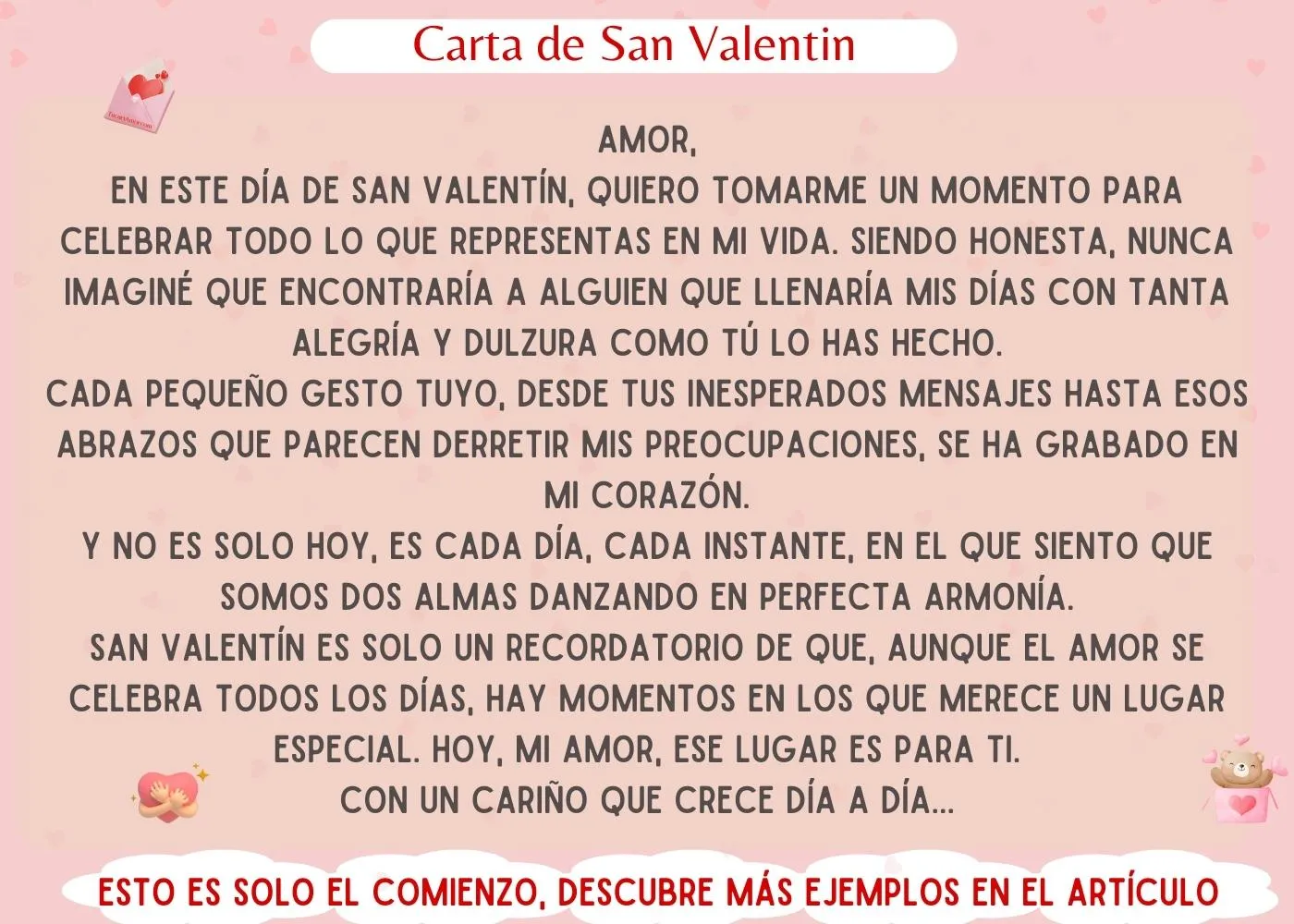 Carta Para El 14 De Febrero A Mi Novio - Mis Cartas